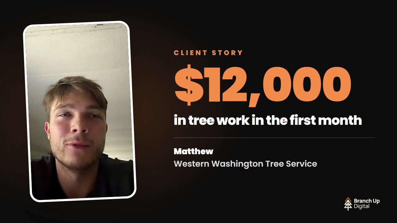 Matthew, Western Washington Tree Service, client story video
